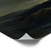 Marine Solitude, 1852 Poster (Ecke)