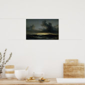 Marine Solitude, 1852 Poster (Küche)