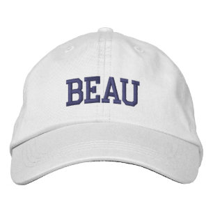 Marine-Sportblock-Monogramm mit individuellem Name Bestickte Baseballkappe