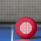 Marine-Stil Tischtennisball (Netto)