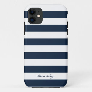 Marine Stripes Muster personalisierten iPhone 5s Case-Mate iPhone Hülle