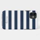 Marine Stripes Muster personalisierten iPhone 5s Case-Mate iPhone Hülle (Rückseite (Horizontal))