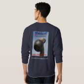 Marine-Sweatshirt mit Kettlebell Logo Sweatshirt (Schwarz voll)