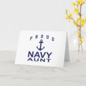 Marine Tante Karte (Gelbe Blume)