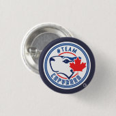 Marine-Teamcapybara-Knopf (klein) Button (Vorne & Hinten)