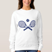 Marine-Tennis Sweatshirt (Vorderseite)