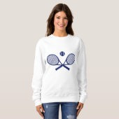 Marine-Tennis Sweatshirt (Vorne ganz)
