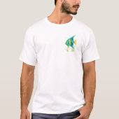 Marine Themed tshirt - Angel Fish (Vorderseite)
