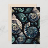 Marine Treasures Feiertagspostkarte (Vorne/Hinten)