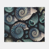 Marine Treasures Fleecedecke (Vorderseite (Horizontal))