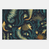 Marine Treasures Geschenkpapier Set (Vorderseite 2)