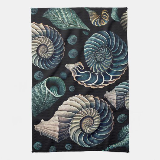 Marine Treasures Geschirrtuch (Vertikal)