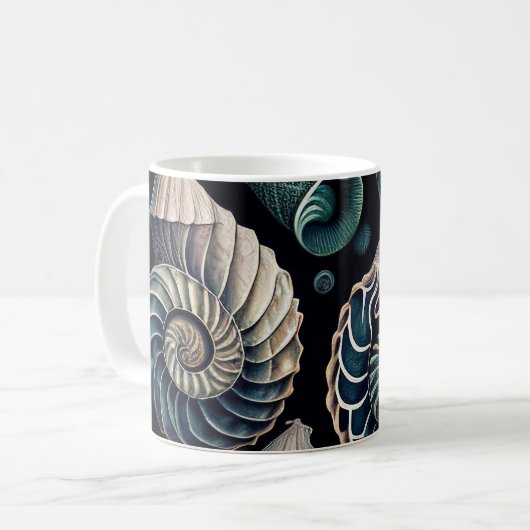 Marine Treasures Kaffeetasse (Vorderseite Links)