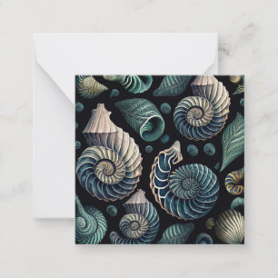 Marine Treasures Mitteilungskarte