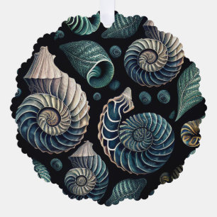 Marine Treasures Ornament Karte