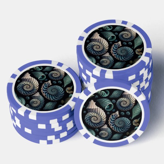 Marine Treasures Pokerchips (Stapel)
