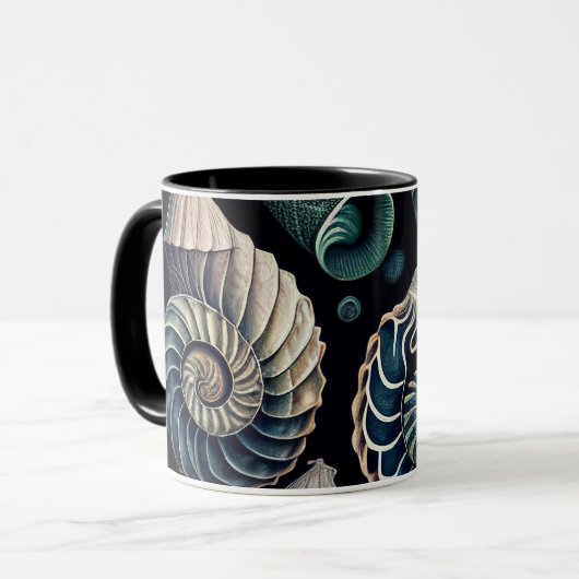 Marine Treasures Tasse (Vorderseite Links)