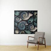 Marine Treasures Wandteppich (Beispiel (Horizontal))