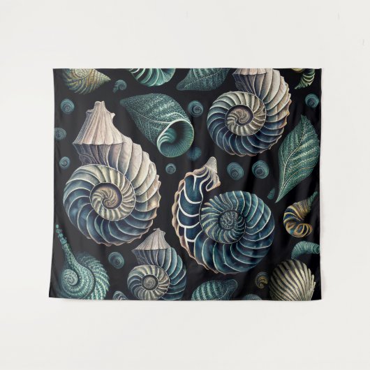 Marine Treasures Wandteppich (Vorderseite (Horizontal))