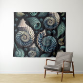 Marine Treasures Wandteppich (Beispiel (Horizontal))