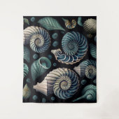 Marine Treasures Wandteppich (Vorderseite)