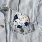 Marine u. erröten Blumenmutter der Braut Button (Beispiel)