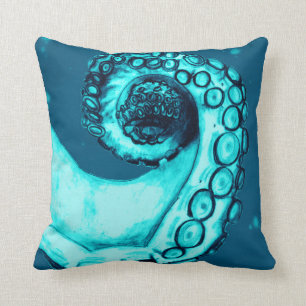 Marine-und Aqua-Seekraken-Tentakel-Kissen Kissen