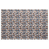 Marine-und Rost-Dreiecke I Stoff (Fat Quarter (45,7 x 55,9 cm))