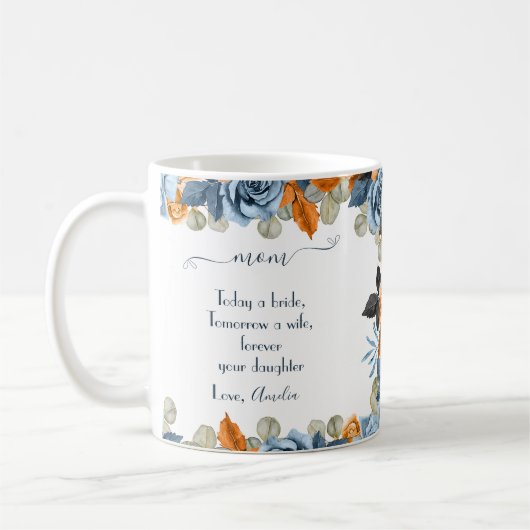 Marine und Rostmütter der Brautgeschenke von der B Kaffeetasse (Links)