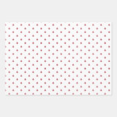 Marine und Rot Geschenkpapier Set (Vorderseite 3)