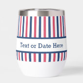 Marine und Rote Streifen, amerikanisch, patrootisc (Rückseite)