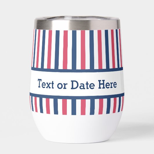 Marine und Rote Streifen, amerikanisch, patrootisc (Rückseite)