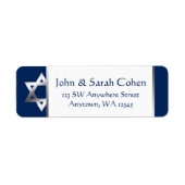 Marine und Silberstar der David-Rücksendeadresse (Vorne)