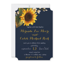 Marine und Sonnenblumen