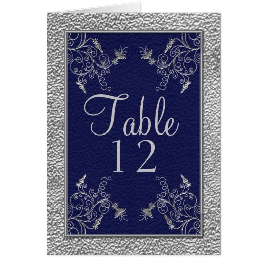 Marine-und Zinn-Tabellen-Karte (Vorne)