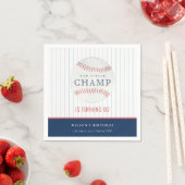 Marine unser kleines Champ Baseball jedes Alter Ge Serviette (Beispiel)