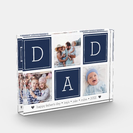 Marine | VATER Colorblock Collage Fotoblock (Links)