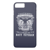 MARINE-VETERAN Case-Mate iPhone HÜLLE (Rückseite)