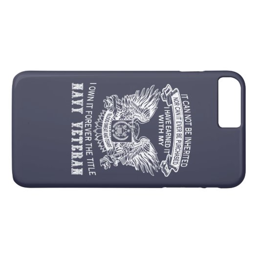 MARINE-VETERAN Case-Mate iPhone HÜLLE (Rückseite (Horizontal))