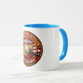Marine Veteran Coffee Mug Tasse (VorderseiteRechts)