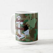 Marine Veterans Ehefrau Kaffeetasse (Vorderseite Links)