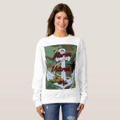 Marine Veterans Ehefrau Sweatshirt (Vorne ganz)