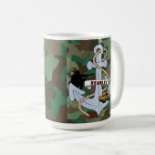 Marine Veterans Mann Kaffeetasse (VorderseiteRechts)