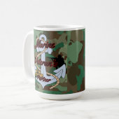 Marine Veterans Partner Kaffeetasse (Vorderseite Links)