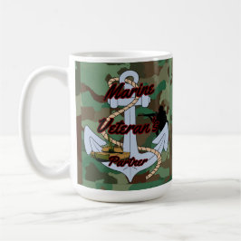 Marine Veterans Partner Kaffeetasse