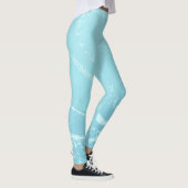 Marine Vibes Abstrakt Leggings (Rechts)