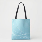 Marine Vibes Abstrakt Tasche (Vorderseite)