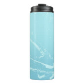 Marine Vibes Abstrakt Thermosbecher (Vorderseite)