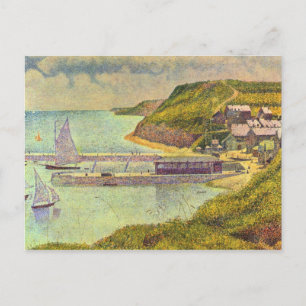 Marine von Georges Seurat Postkarte