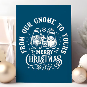 Marine Von unserem Gnom zu Ihrem Frohe Weihnachten